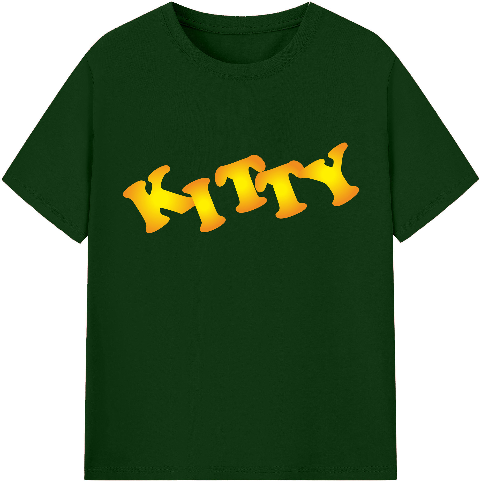 （画像用） Hello Kitty ハローキティ 綿100％半袖Tシャツ（フロントプリント）